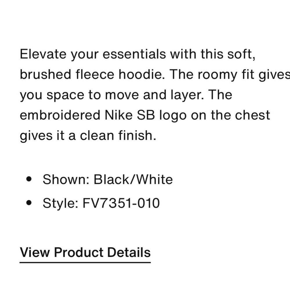 Nike fleece pullover skate unisex hoodie - Picture 10 of 10